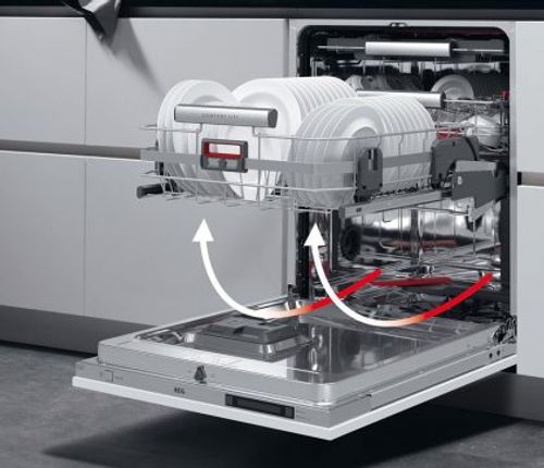 מדיח כלים ‏חצי אינטגרלי AEG FEE93806PM Comfort Lift ProClean א.א.ג.