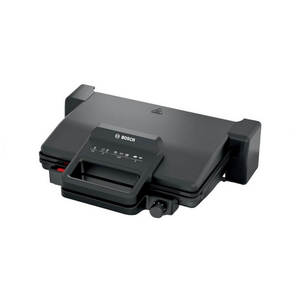 טוסטר לחיצה משולב גריל 6 פרוסות דגם TCG3323 BOSCH בצבע שחור