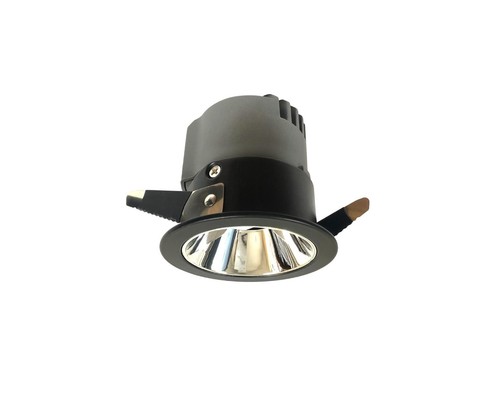 שקוע LED 7W 6303 שחור+כרום
