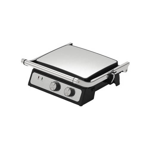 טוסטר לחיצה משולב גריל 4 פרוסות דגם TG560 CHROMEX בצבע כסוף
