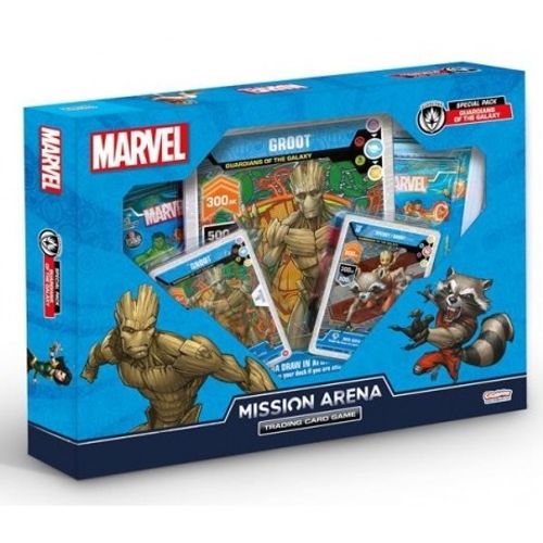 מארז אספנות גיבורי מארוול Marvel Mission Arena - גרוט ורוקט