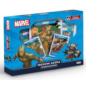 מארז אספנות גיבורי מארוול Marvel Mission Arena - גרוט ורוקט