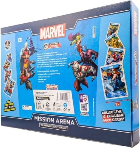 מארז אספנות גיבורי מארוול Marvel Mission Arena - גרוט ורוקט