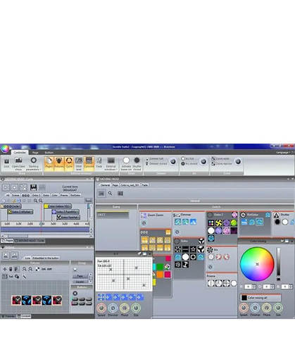 ממשק תאורה 1024 ערוצים גרסה מלאה