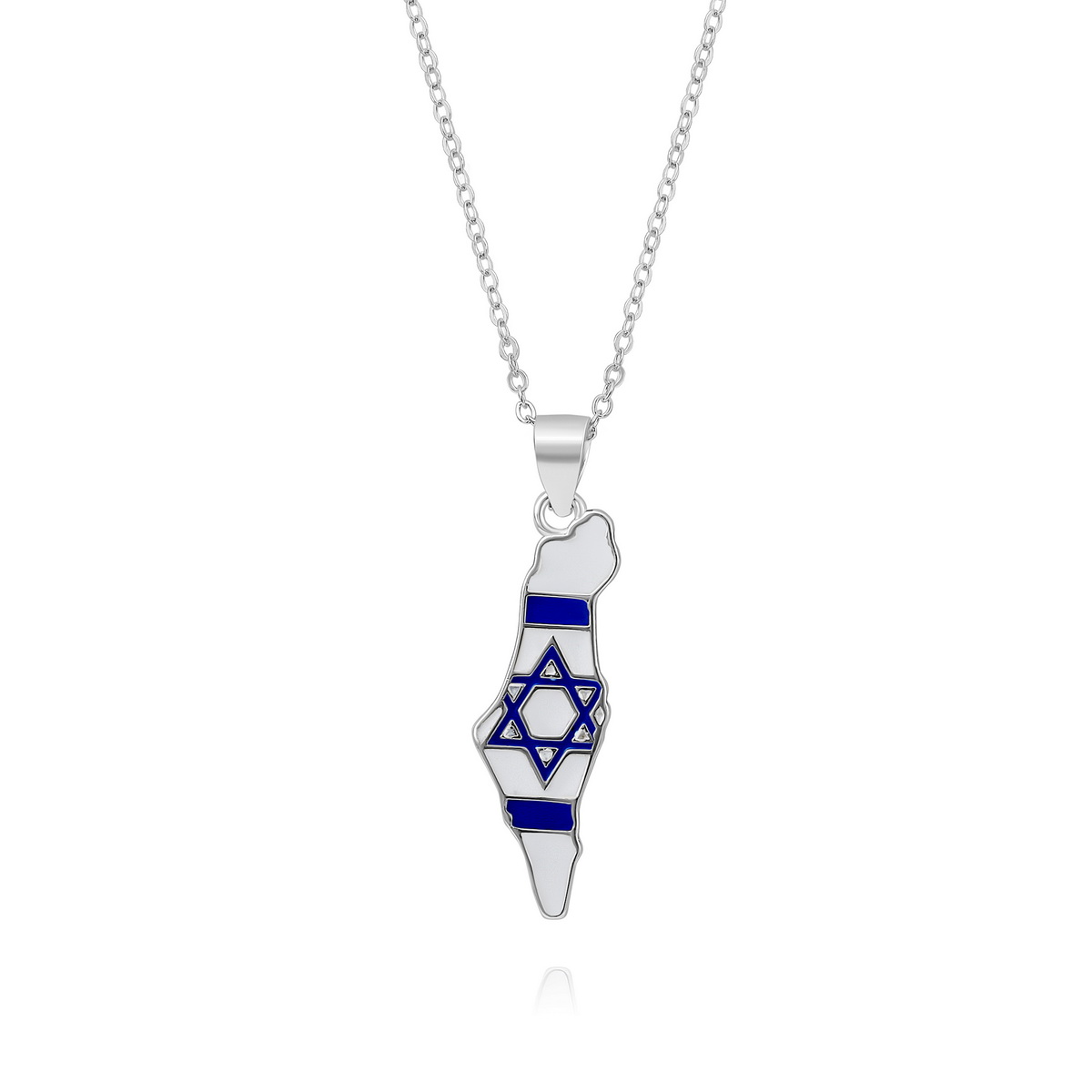 שרשרת ארץ ישראל כסף 925 סטרלינג