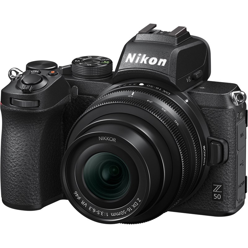 Nikon Z50+16-50 Vr Dx - קיט Mirrorless מצלמת ניקון - יבואן רשמי