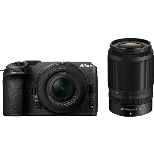 Nikon Z30 + 16-50mm + 50-250mm- קיט Mirrorless מצלמת ניקון - יבואן רשמי