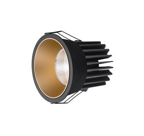 שקוע תקרה שחור זהב 30W דגם INFINITY CCT