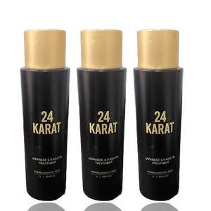 החלקה לשיער 24 KARAT - אורגנית ללא פורמלין 1 ליטר 3 יחידות ב1500