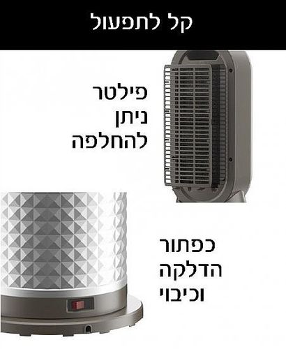 מפזר חום טורבו מגדל דיגיטלי NRI-407R UNIVERSE עם שלט