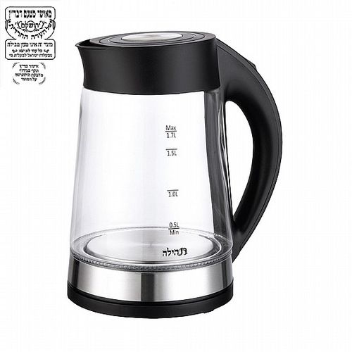 קומקום זכוכית תהילה בד