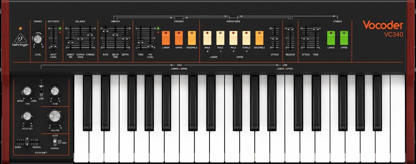 סינטיסייזר ווקודר Behringer VC340