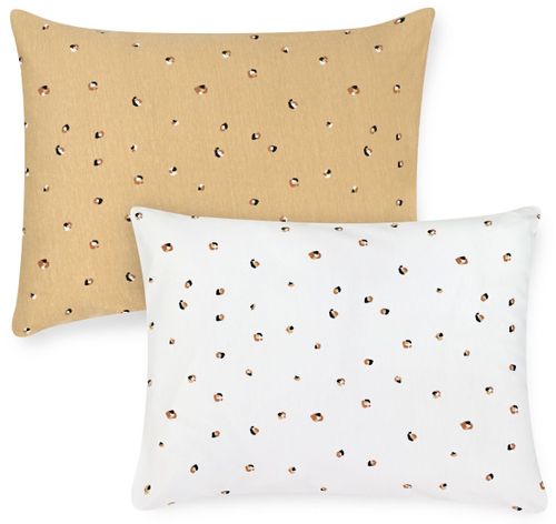 ציפית דו-צדדית לכרית תינוק 100% כותנה אינטרלוק 44*34 ס