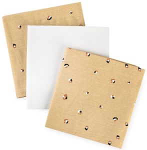 שלישיית חיתולי טריקו 100% כותנה - מנומר