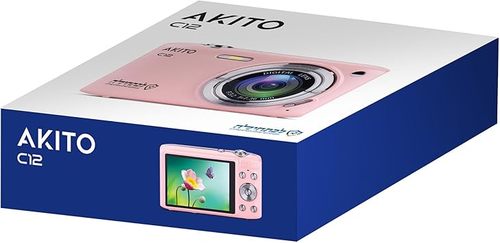 מצלמת אקיטו AKITO C12 ורוד