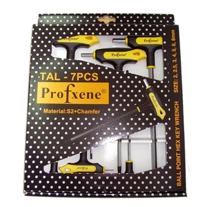 סט ידיות T אלן וטורקס Profxene