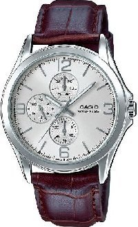 Casio MTP-V301L-7A שעון עור סטנדרטי לגברים
