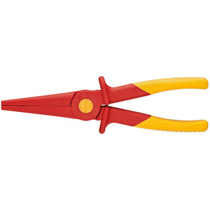 פלייר אף ארוך שטוח כולו פלסטיק  Knipex קניפקס 1000V 8 3/4 
