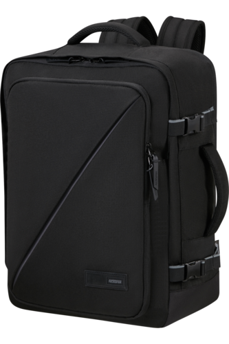  תיק גב LOW COST UNDER THE SEAT ענק ויעיל 38 ליטר שחור AMERICAN TOURISTER