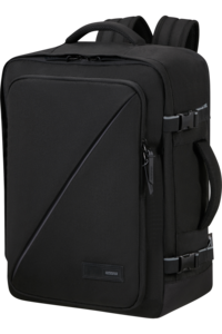 תיק גב LOW COST UNDER THE SEAT ענק ויעיל 38 ליטר שחור AMERICAN TOURISTER