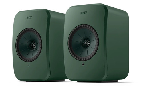 זוג רמקולים מדפיים מוגברים kef LSX II LT 