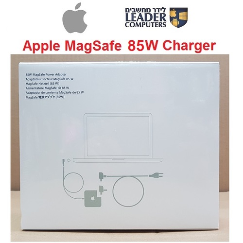 מטען מקורי אפל 85 וואט | MacBook Pro / MacBook Air | Apple 85W MagSafe2