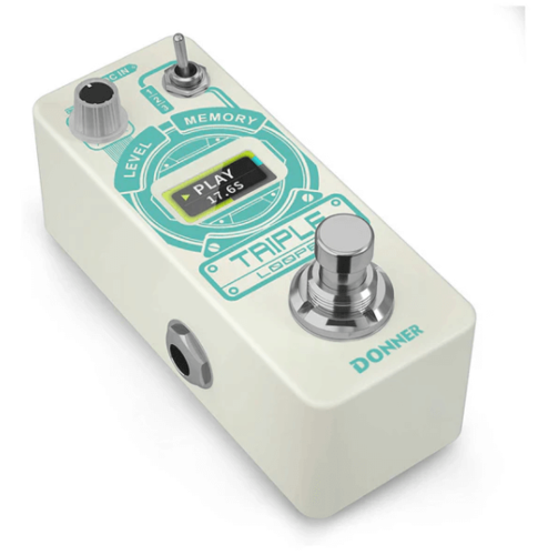 פדל לופר לגיטרה 3 מצבי שמירה EC1211 Triple Looper Guitar Pedal מבית DONNER