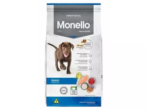 מונלו לכלב בטעם עוף לגורי כלבים 15 ק"ג - Monello מזון יבש לגורים כל הגזעים