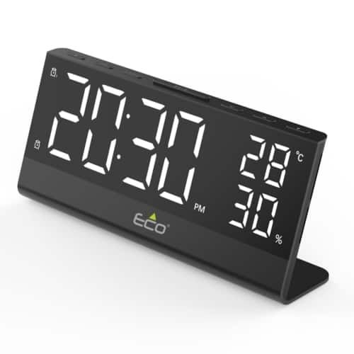רדיו שעון מעורר ומד טמפרטורה ECO 750