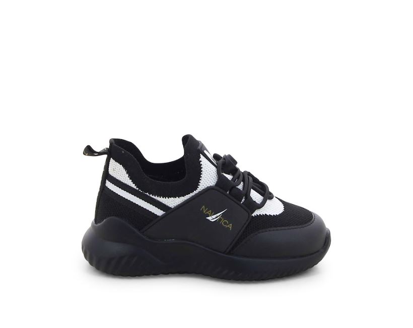 נעלי נאוטיקה  Nautica Black White | תינוקות