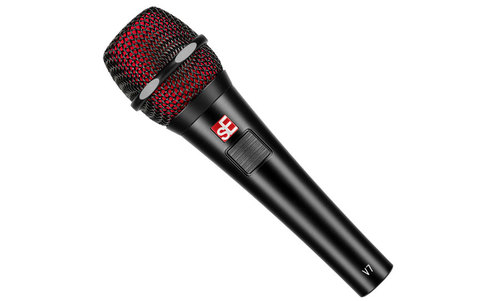 מיקרופון דינמי ידני עם מפסק נגיעה - sE Electronics V7 PTT