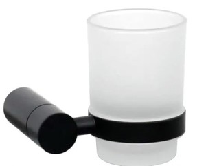 כוס למברשות שיניים STYLO-4758-BL שחור מט