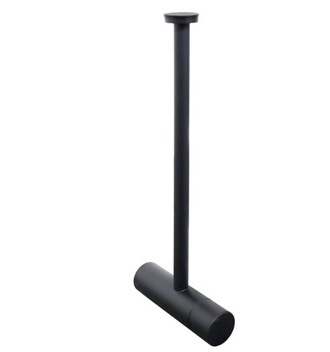 מחזיק נייר טואלט רזרבי לקיר STYLO-4750-BL שחור מט