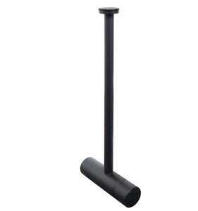 מחזיק נייר טואלט רזרבי לקיר STYLO-4750-BL שחור מט