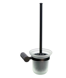 מברשת אסלה תלויה לקיר STYLO-4757-BL שחור מט