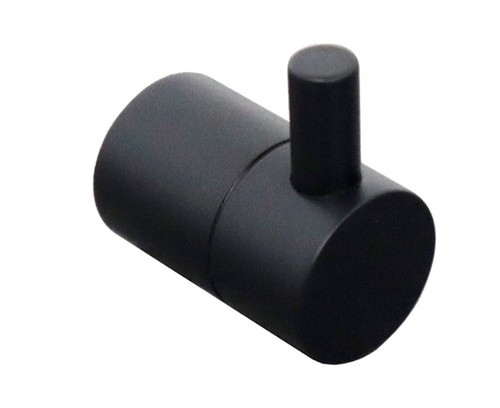 מתלה קולב בודד לאמבטיה STYLO-4754-BL שחור מט