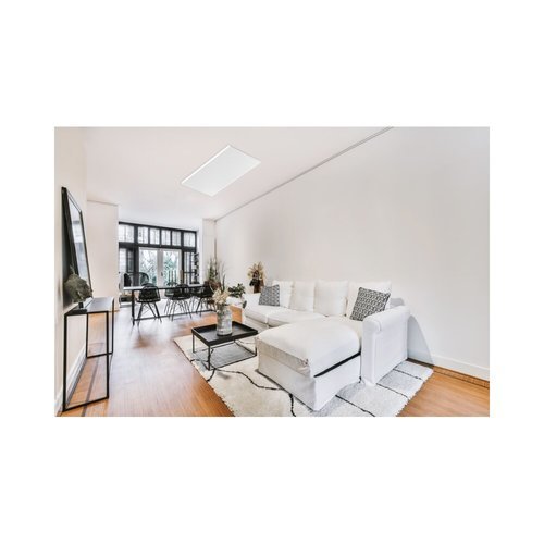  צמוד תקרה מלבן דק לבן TIME 96X60CM  3CCT 64W 