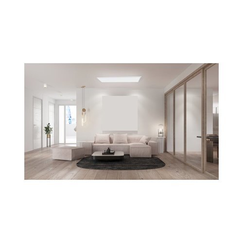  צמוד תקרה מלבן דק לבן TIME 120X30CM  3CCT 64W 