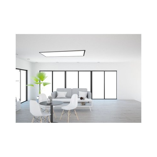  צמוד תקרה מלבן דק שחור TIME 120X30CM  3CCT 64W 