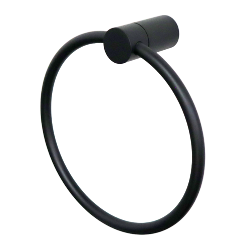 מתלה טבעת למגבת פנים STYLO-4760-BL שחור מט