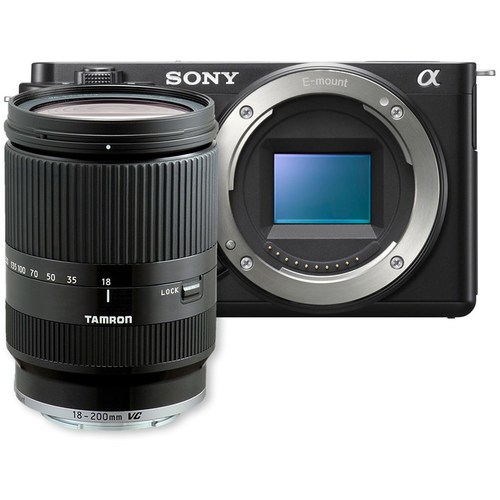 מצלמה חסרת מראה סוני Sony ZV-E10 + 18-200mm VC (Sony NEX) - קיט