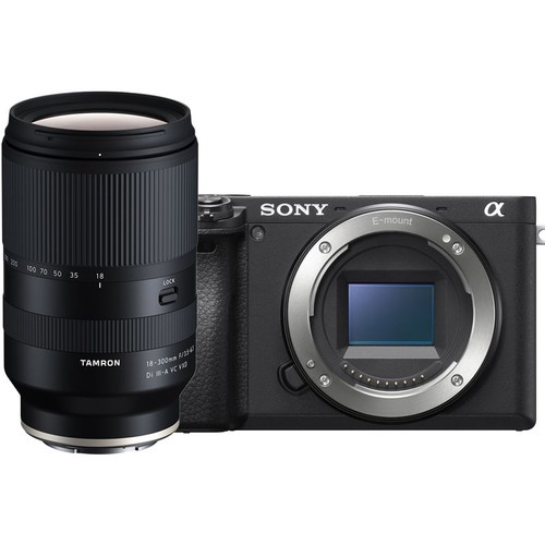 מצלמה חסרת מראה סוני Sony A6400 + TAMRON 18-300mm Di III-A - קיט