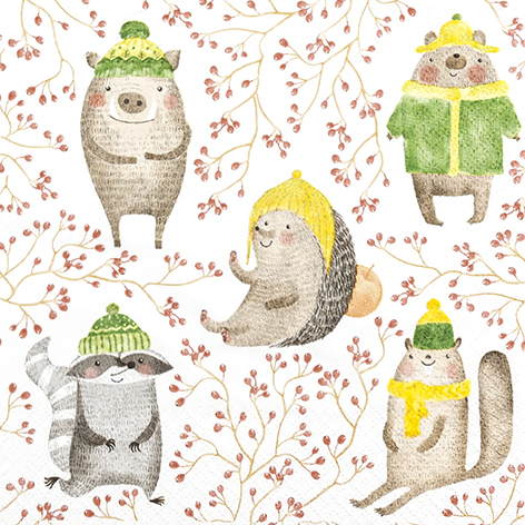 מפיות נייר 20 יח' Sweet Buddies