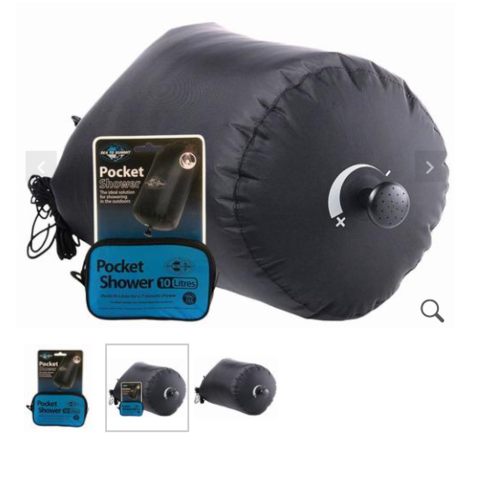 מקלחת שטח POCKET SHOWER סי טו סאמיט Sea to Summit