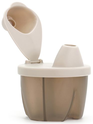 מחלק מנות 3 תאים עם פתיחה קלה - בז'