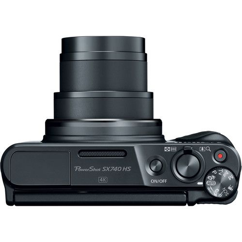 מצלמה קומפקטית Canon PowerShot SX740 HS צבע שחור