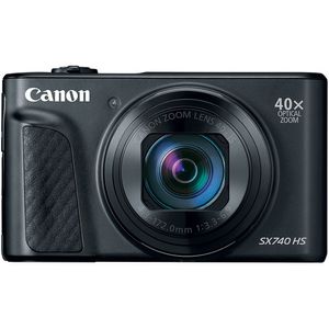 מצלמה קומפקטית Canon PowerShot SX740 HS צבע שחור