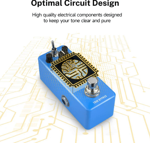 פדל קומפרסור לגיטרה Ultimate Compressor Pedal EC888 מבית DONNER