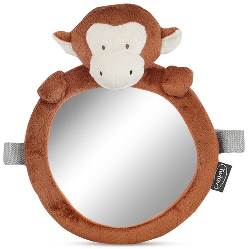 מראת תינוק לרכב Back View - קוף חום