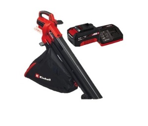 מפוח גינה נטען שואב גורס 18V דגם EINHELL VENTURO 18-210 + סוללה 4AH + מטען 